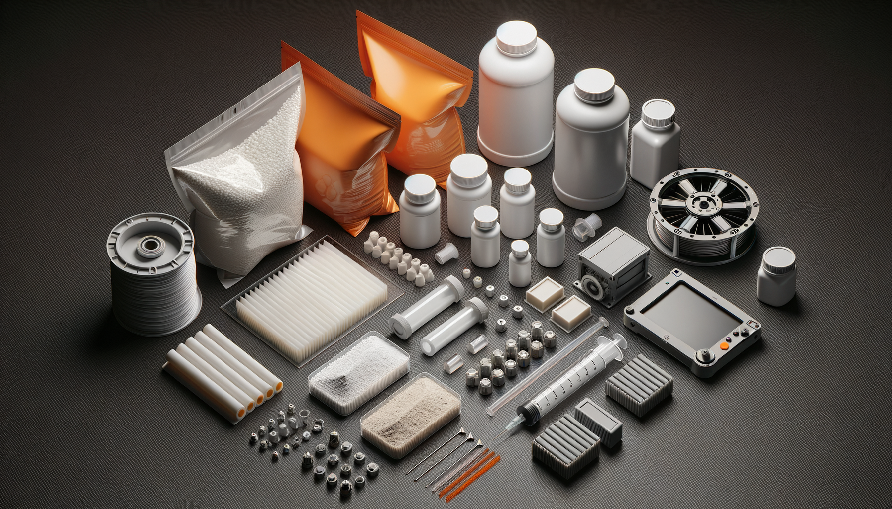 FormLabs 3D printing powder and resin consumables